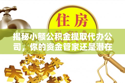 准格尔旗揭秘小额公积金提取代办公司，你的资金管家还是潜在风险？